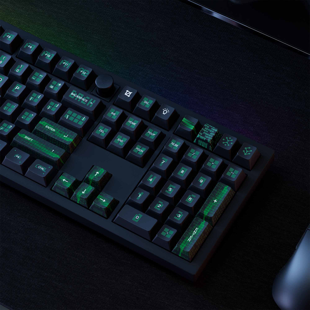 Binary - Cherry Profile Dye-Sub PBT Full Keycap Set