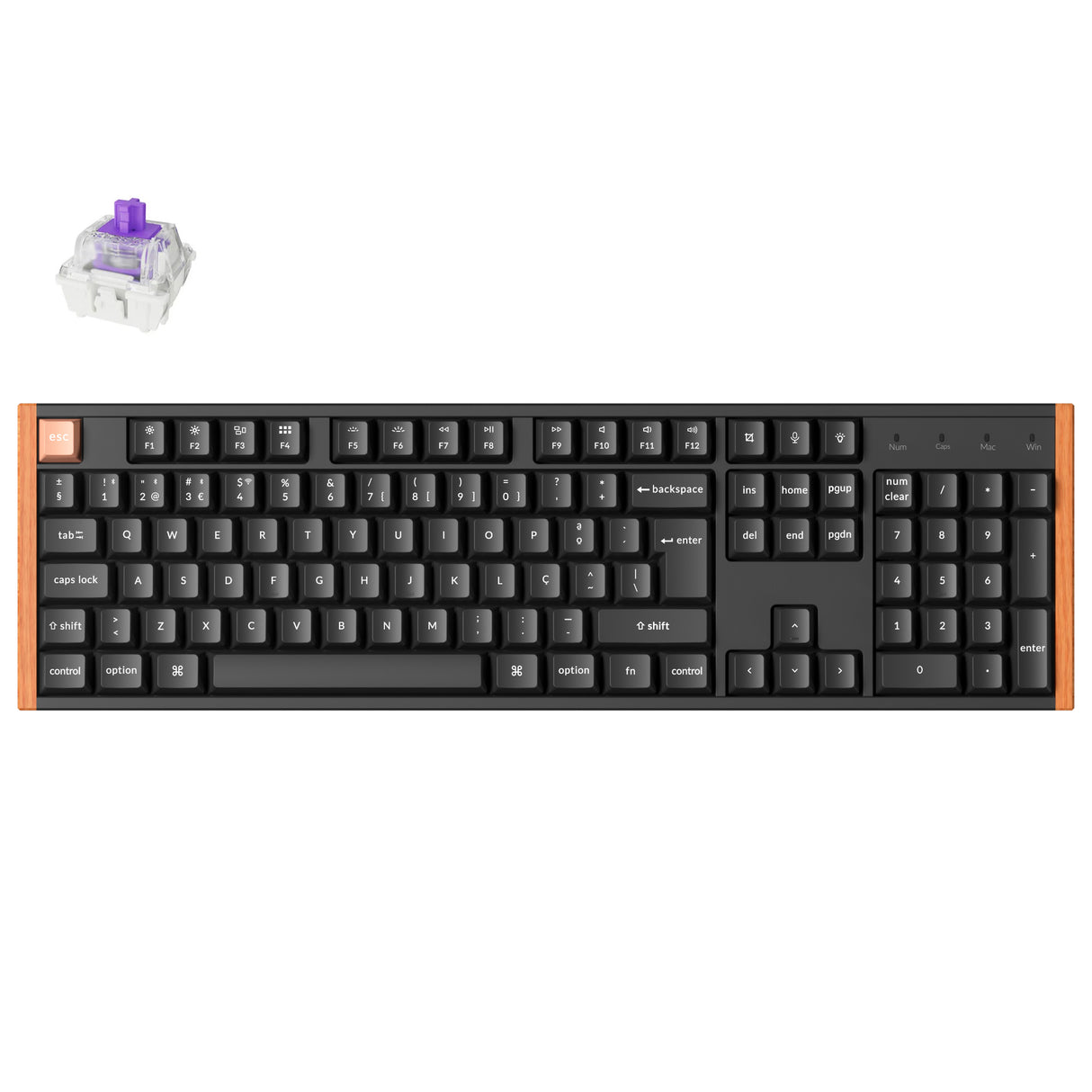 Keychron K10 HE Wireless Magnetic Switch Custom Keyboard ISO Layout Collection