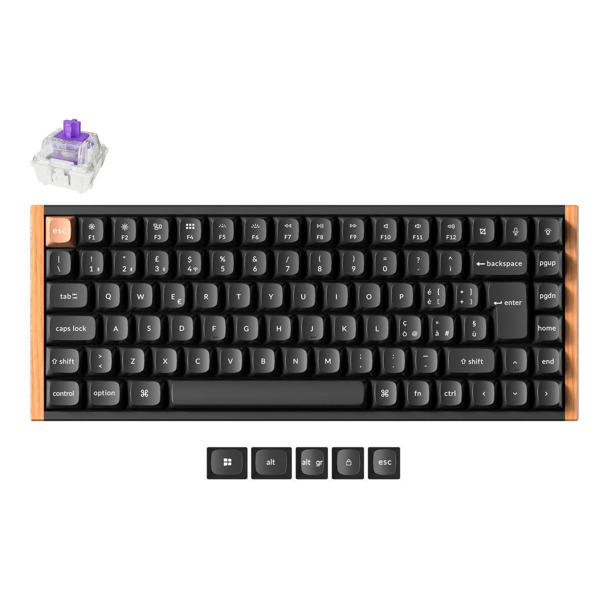Keychron K2 HE Wireless Magnetic Switch Custom Keyboard ISO Layout Collection