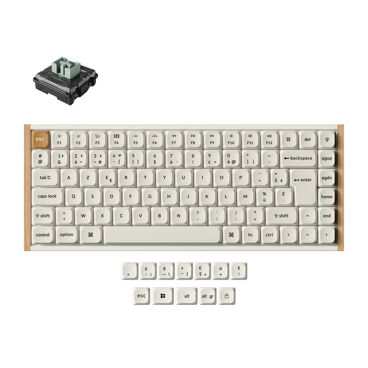 Keychron K3 HE Wireless Magnetic Switch Custom Keyboard ISO Layout Collection