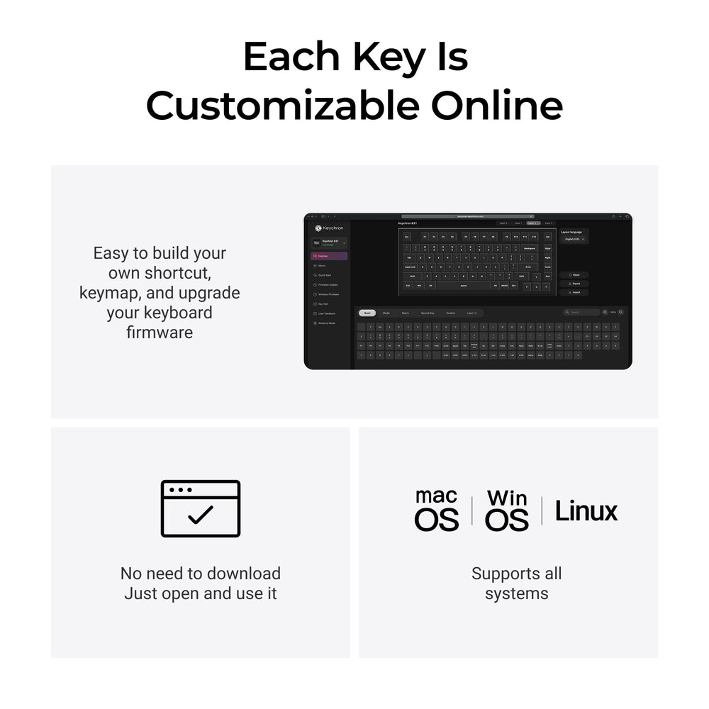 Keychron B31 Wireless Keyboard