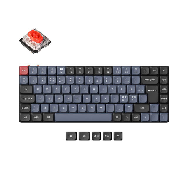 Keychron K3 Pro QMK/VIA Wireless Tastiera meccanica ISO Layout Collection