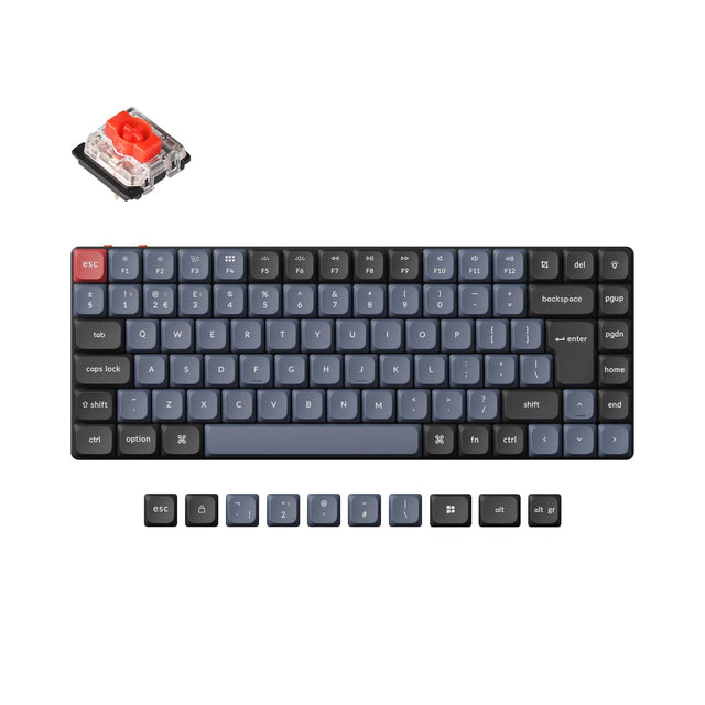 Keychron K3 Pro QMK/VIA Wireless Tastiera meccanica ISO Layout Collection
