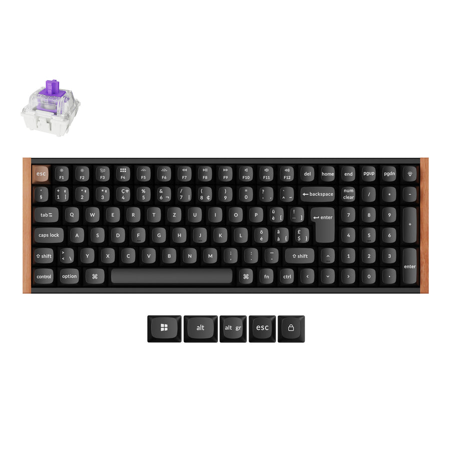 Keychron K4 HE Wireless Magnetic Switch Custom Keyboard ISO Layout Collection