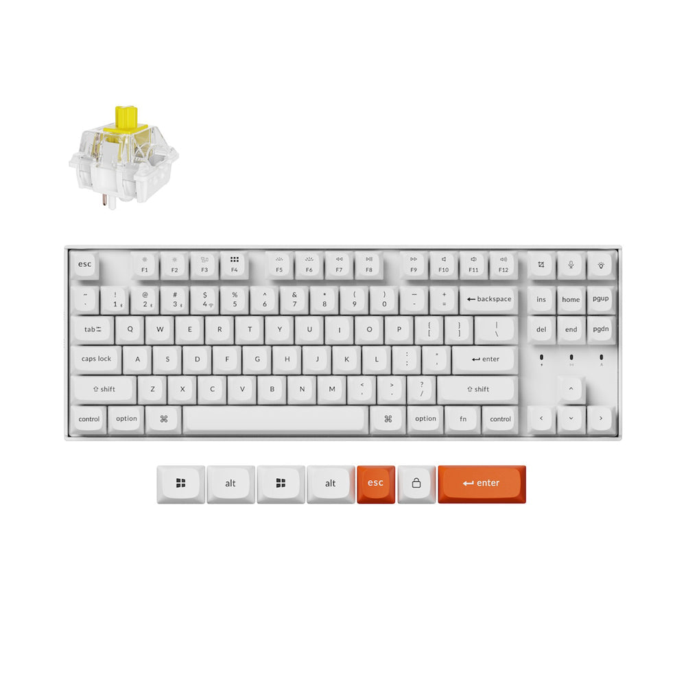 Tastiera meccanica wireless Keychron K8 Max QMK (layout US ANSI)