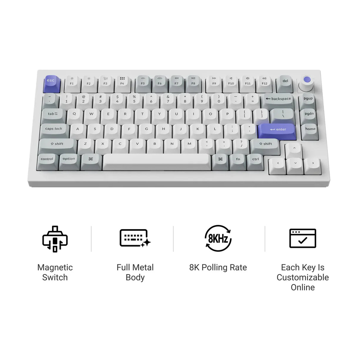 Keychron Q1 HE 8K Magnetic Switch Keyboard – Keychron Italy