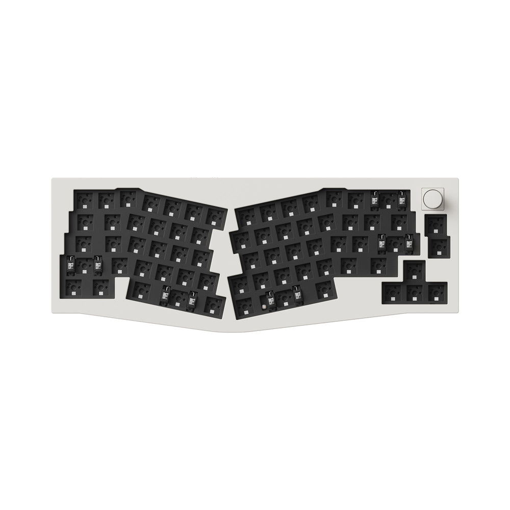 Keychron Q8 Max (layout Alice) Tastiera meccanica personalizzata wireless QMK/VIA (layout ANSI USA)