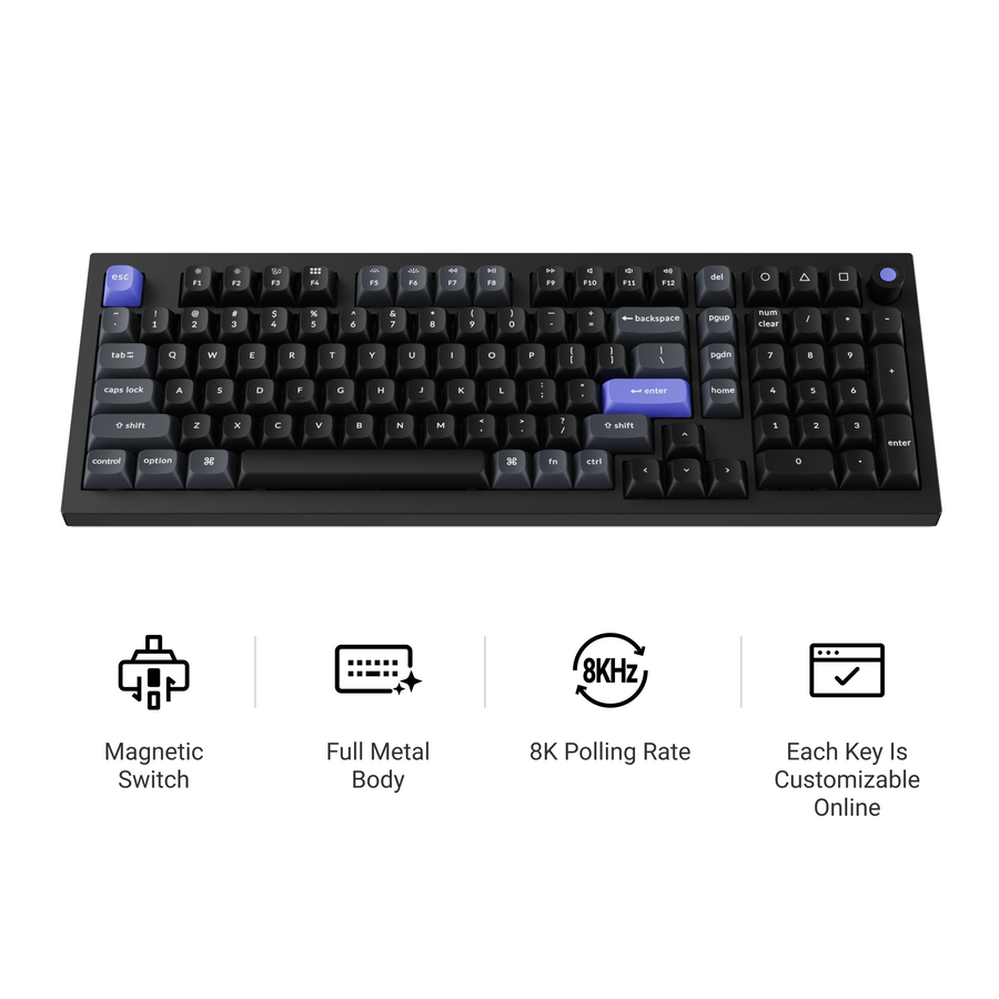 Keychron Q5 HE 8K Magnetic Switch Keyboard