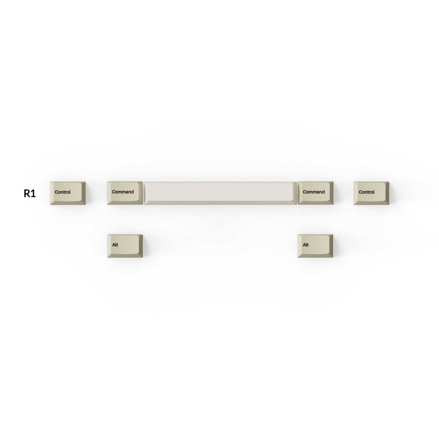 Profilo di ciliegia Double-Shot PBT Tastiera completa - Camel