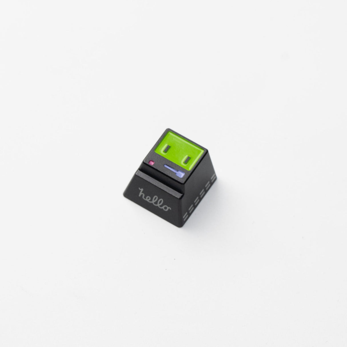 Portachiavi artigianale in lega di alluminio per computer carino Keychron