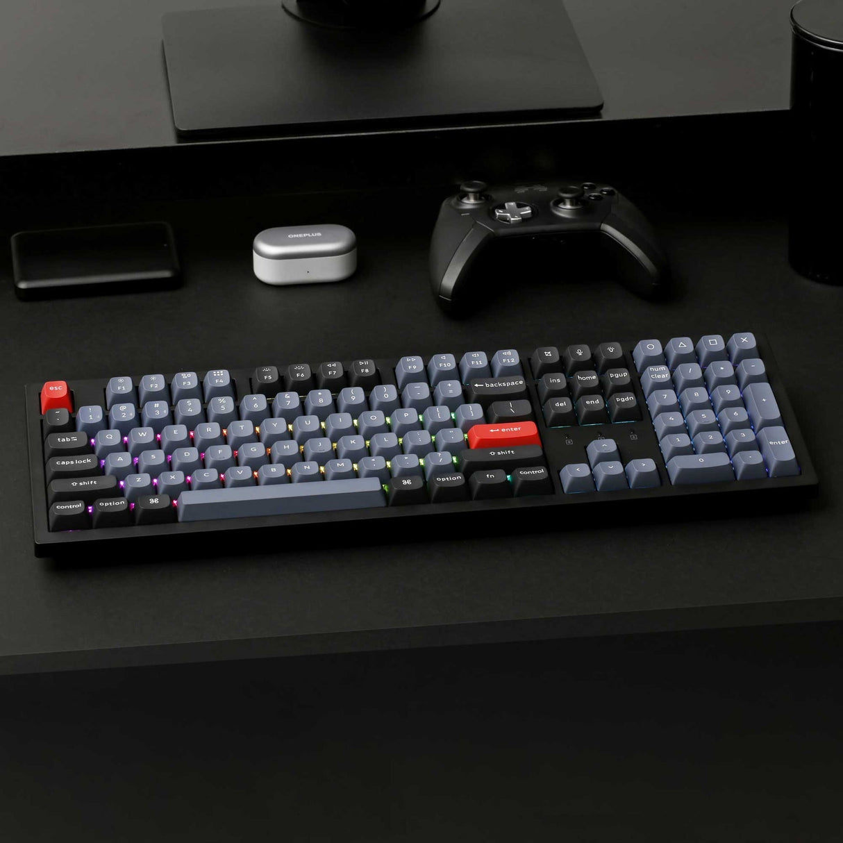 Keychron K10 Pro QMK/VIA Tastiera meccanica wireless (US ANSI Layout)