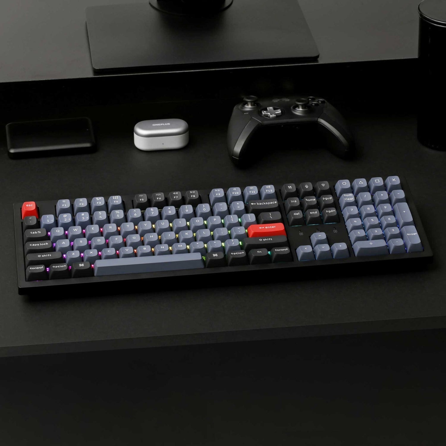 Keychron K10 Pro QMK/VIA Tastiera meccanica wireless (US ANSI Layout)