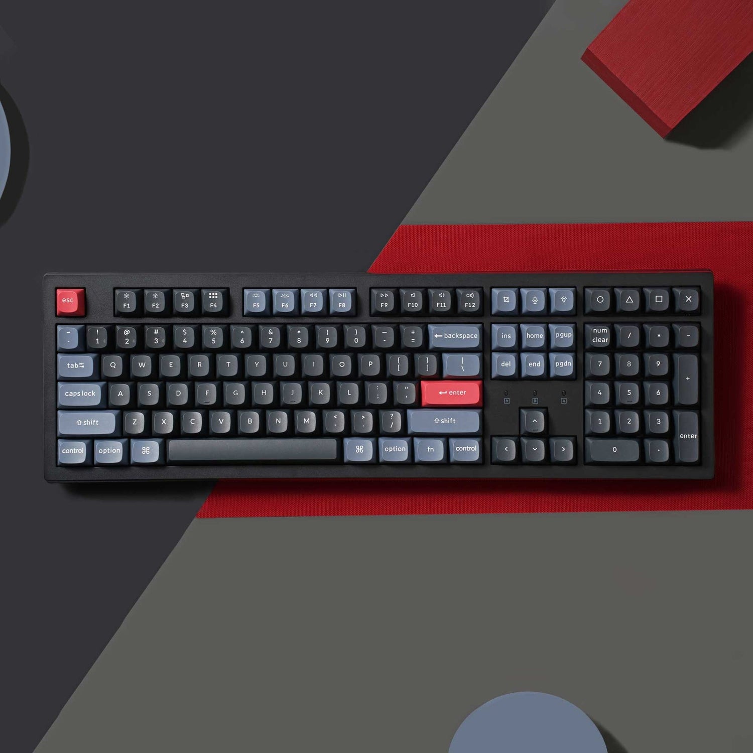 Keychron K10 Pro QMK/VIA Tastiera meccanica wireless (US ANSI Layout)