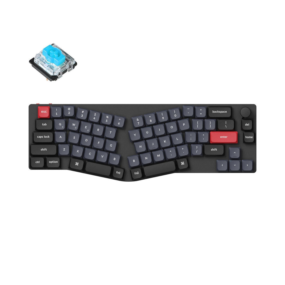Tastiera meccanica personalizzata wireless Keychron K11 Pro (layout Alice) QMK/VIA