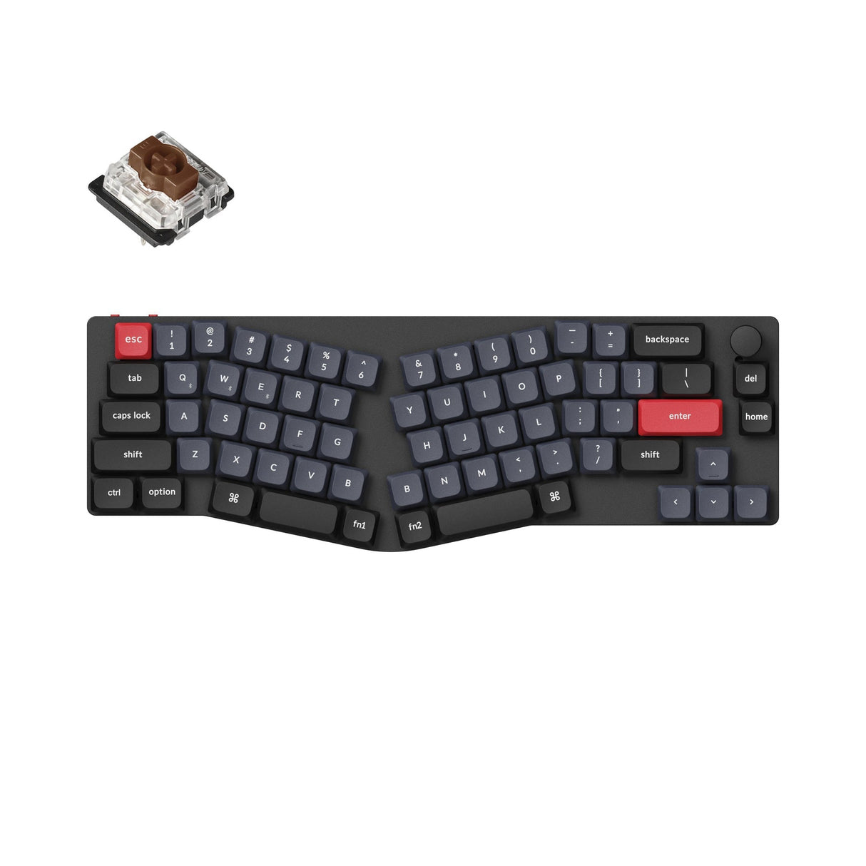 Tastiera meccanica personalizzata wireless Keychron K11 Pro (layout Alice) QMK/VIA