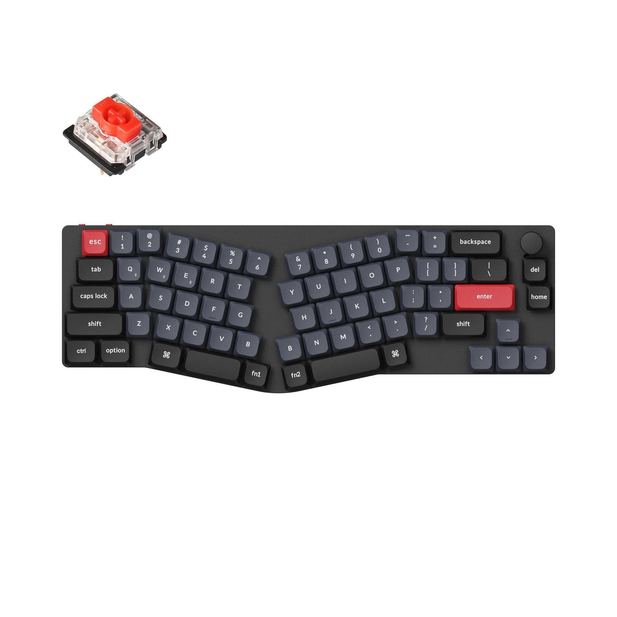 Tastiera meccanica personalizzata wireless Keychron K11 Pro (layout Alice) QMK/VIA