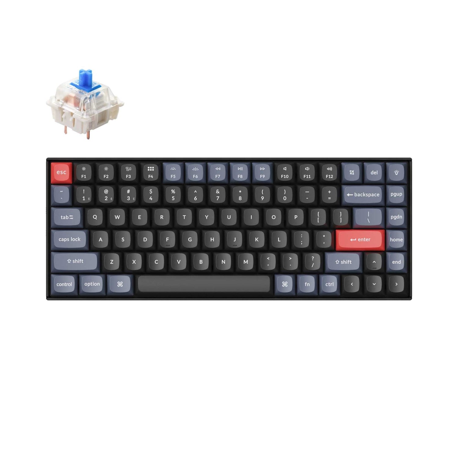Keychron K2 Pro QMK/VIA Tastiera meccanica wireless (US ANSI Layout)