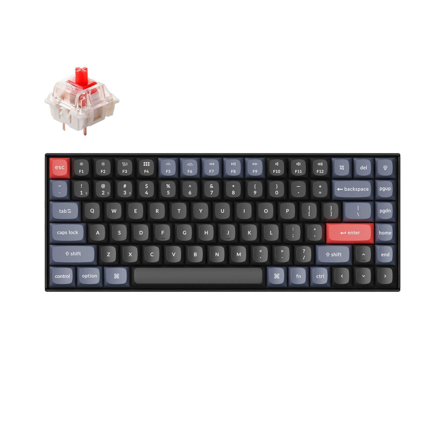 Keychron K2 Pro QMK/VIA Tastiera meccanica wireless (US ANSI Layout)