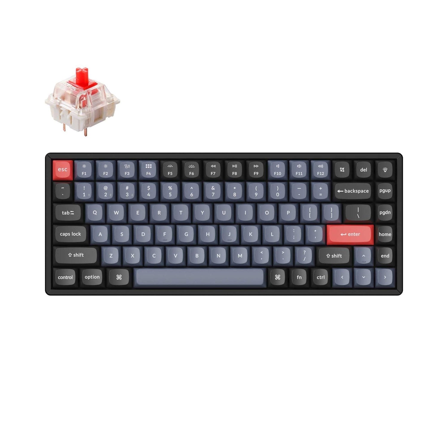 Keychron K2 Pro QMK/VIA Tastiera meccanica wireless (US ANSI Layout)