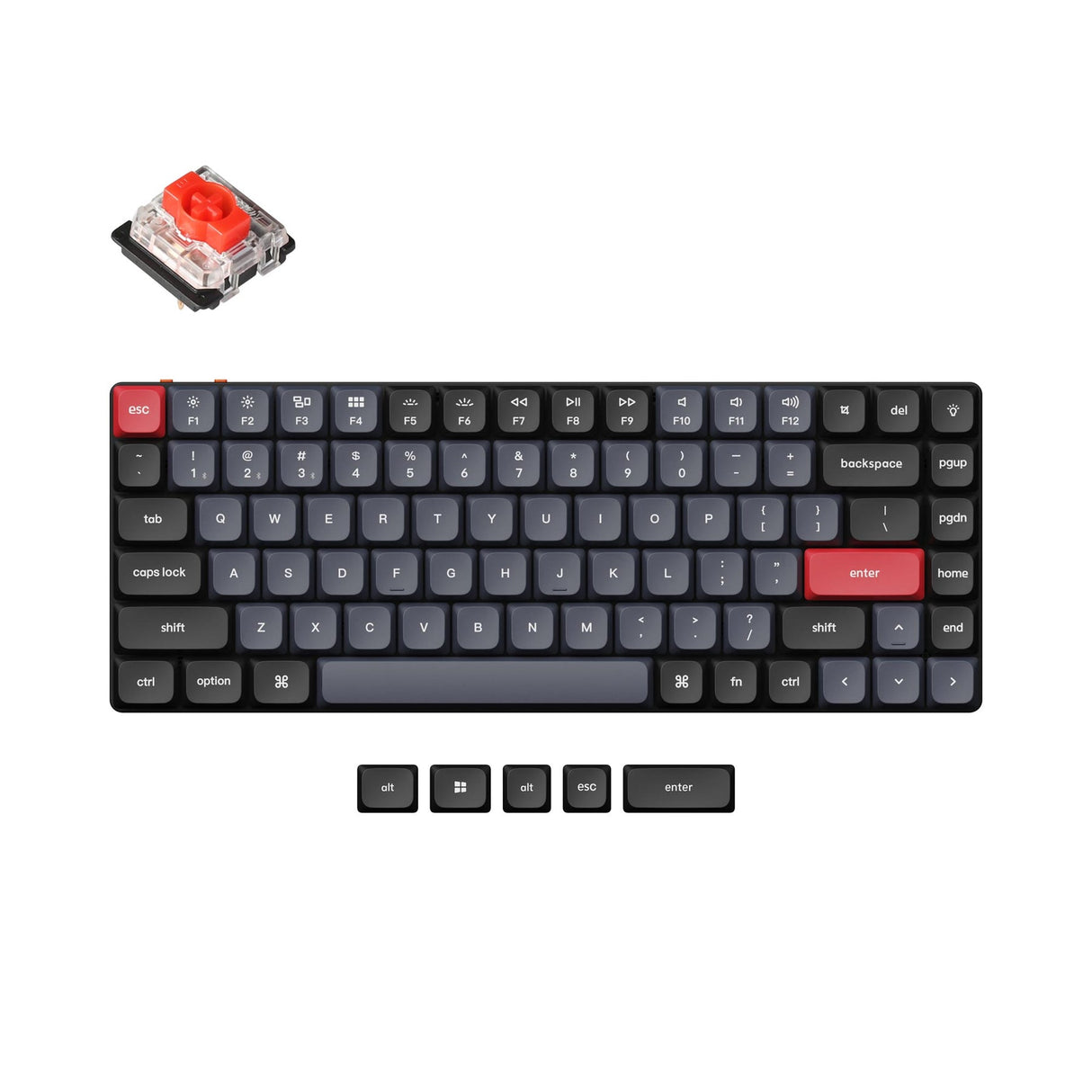 Keychron K3 Pro QMK/VIA tastiera meccanica senza fili (layout US ANSI)