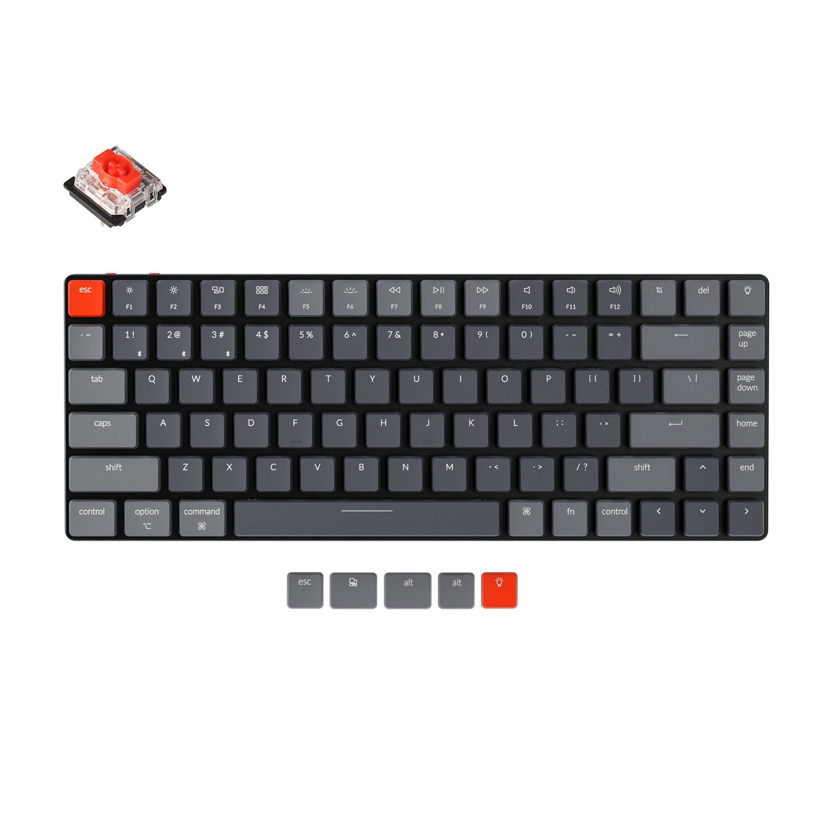 Tastiera meccanica wireless ultrasottile Keychron K3 (layout ANSI USA) -Versione 2