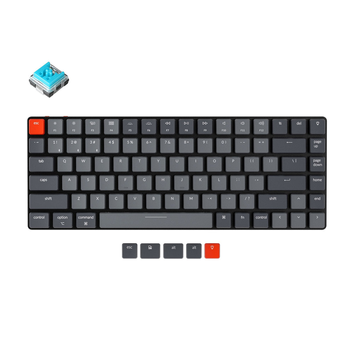 Tastiera meccanica wireless ultrasottile Keychron K3 (layout ANSI USA) -Versione 2