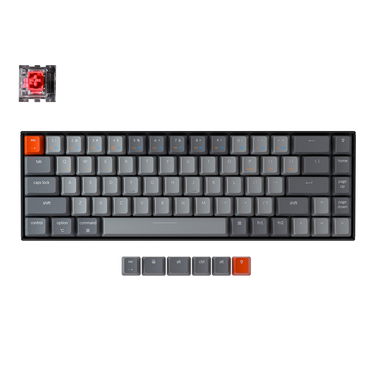 Tastiera meccanica wireless Keychron K6 (layout ANSI USA)
