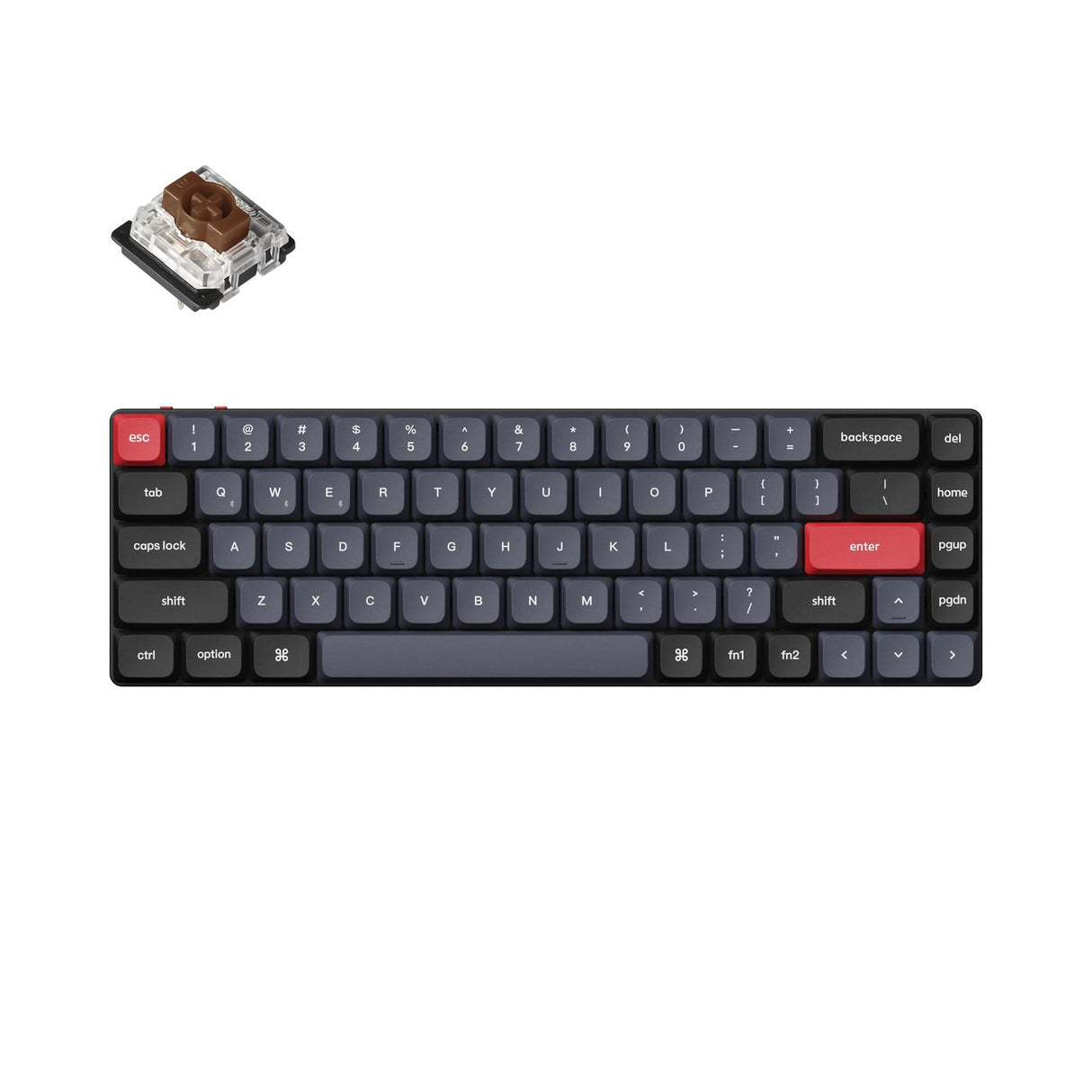 Keychron K7 Pro QMK/VIA tastiera meccanica senza fili personalizzata