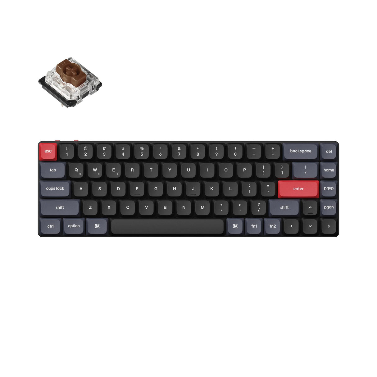 Keychron K7 Pro QMK/VIA tastiera meccanica senza fili personalizzata