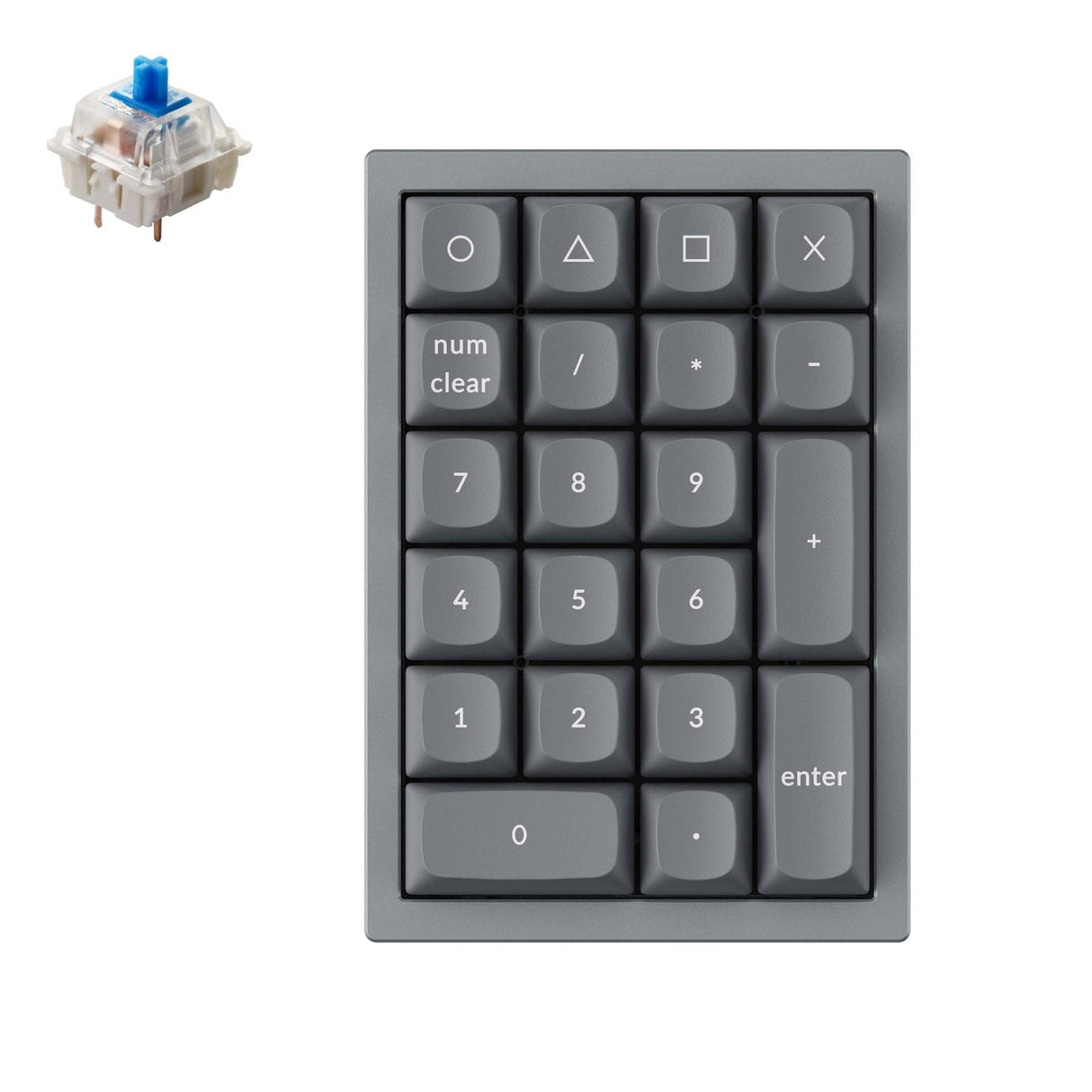 Tastierino numerico personalizzato Keychron Q0 QMK