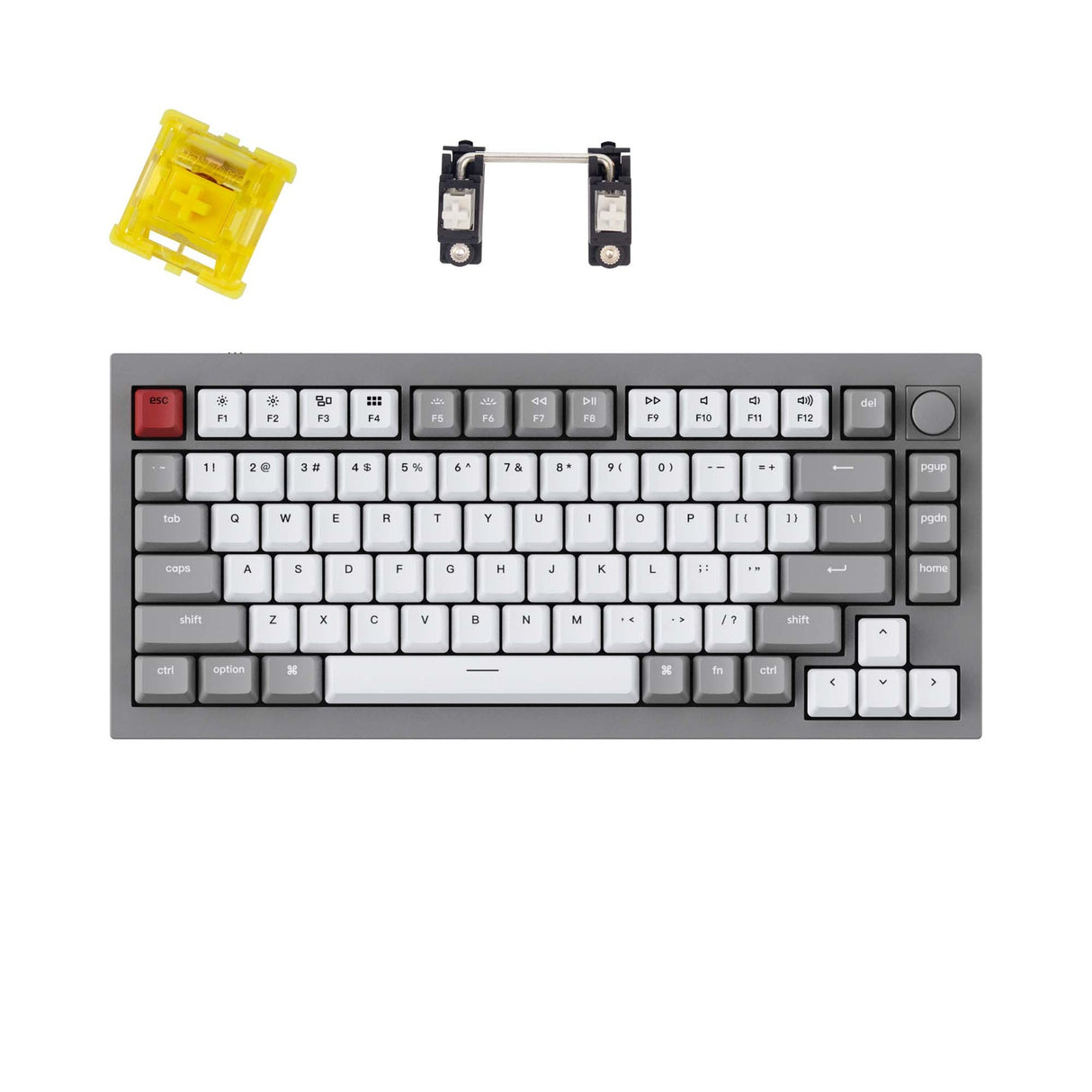 Tastiera meccanica personalizzata Keychron Q1 QMK (layout ANSI USA) - Versione 2