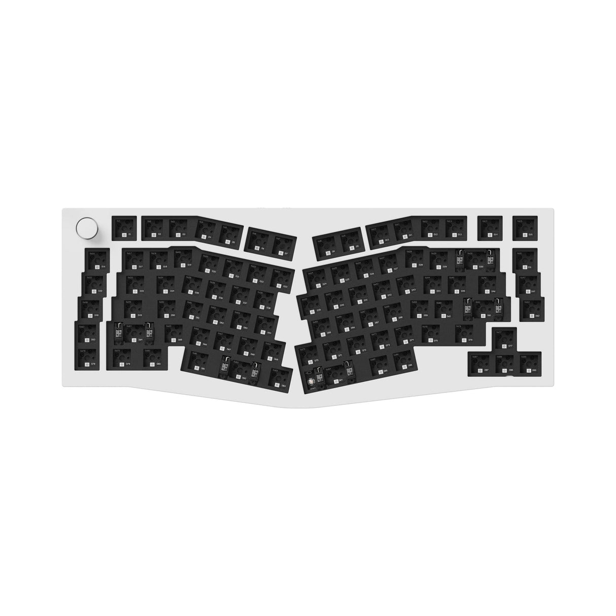 Tastiera meccanica personalizzata wireless Keychron Q10 Pro (layout Alice) QMK/VIA