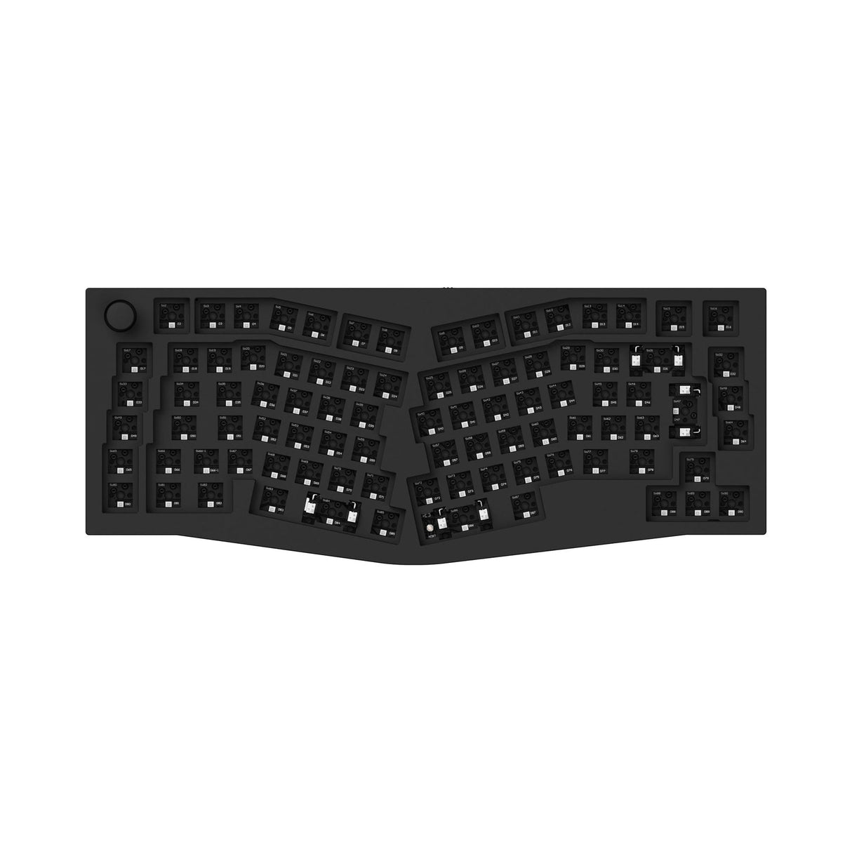 Tastiera meccanica personalizzata QMK Keychron Q10 (layout Alice) (layout ANSI USA)