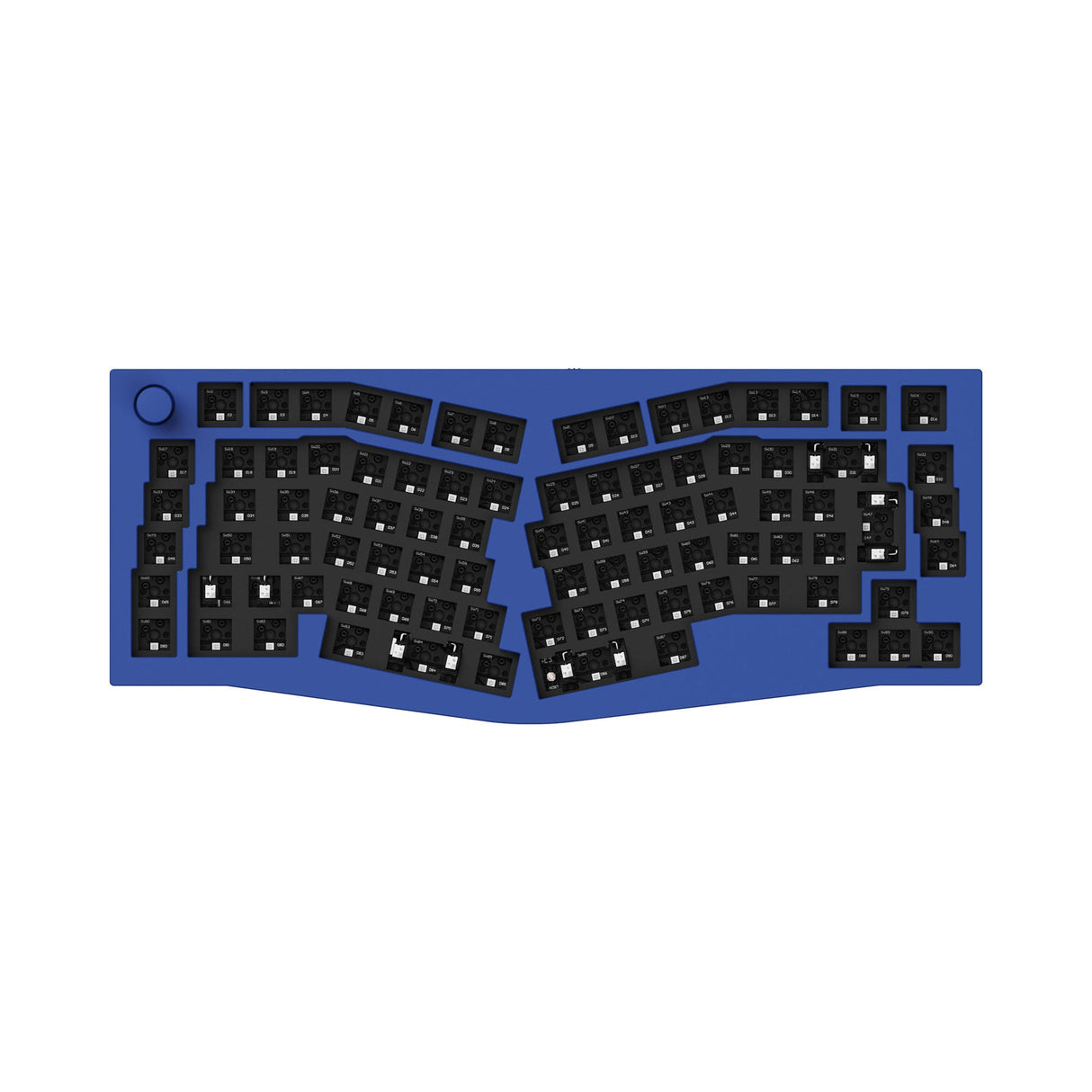 Tastiera meccanica personalizzata QMK Keychron Q10 (layout Alice) (layout ANSI USA)