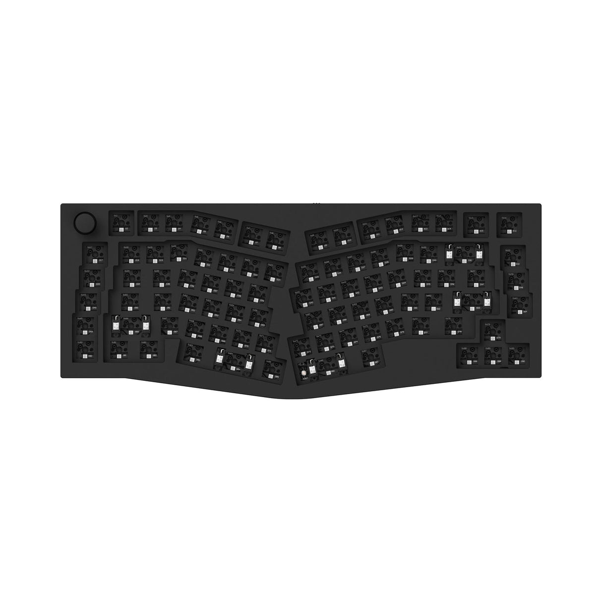 Tastiera meccanica personalizzata QMK Keychron Q10 (layout Alice) (layout ANSI USA)