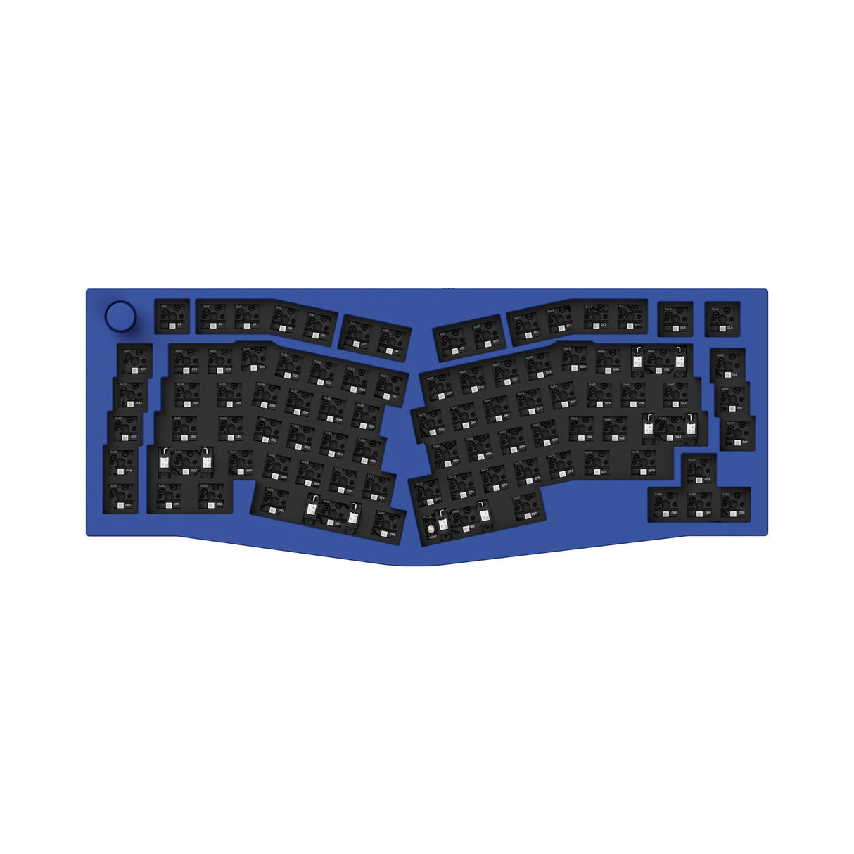Tastiera meccanica personalizzata QMK Keychron Q10 (layout Alice) (layout ANSI USA)