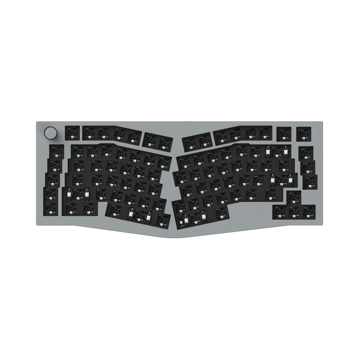 Tastiera meccanica personalizzata QMK Keychron Q10 (layout Alice) (layout ANSI USA)