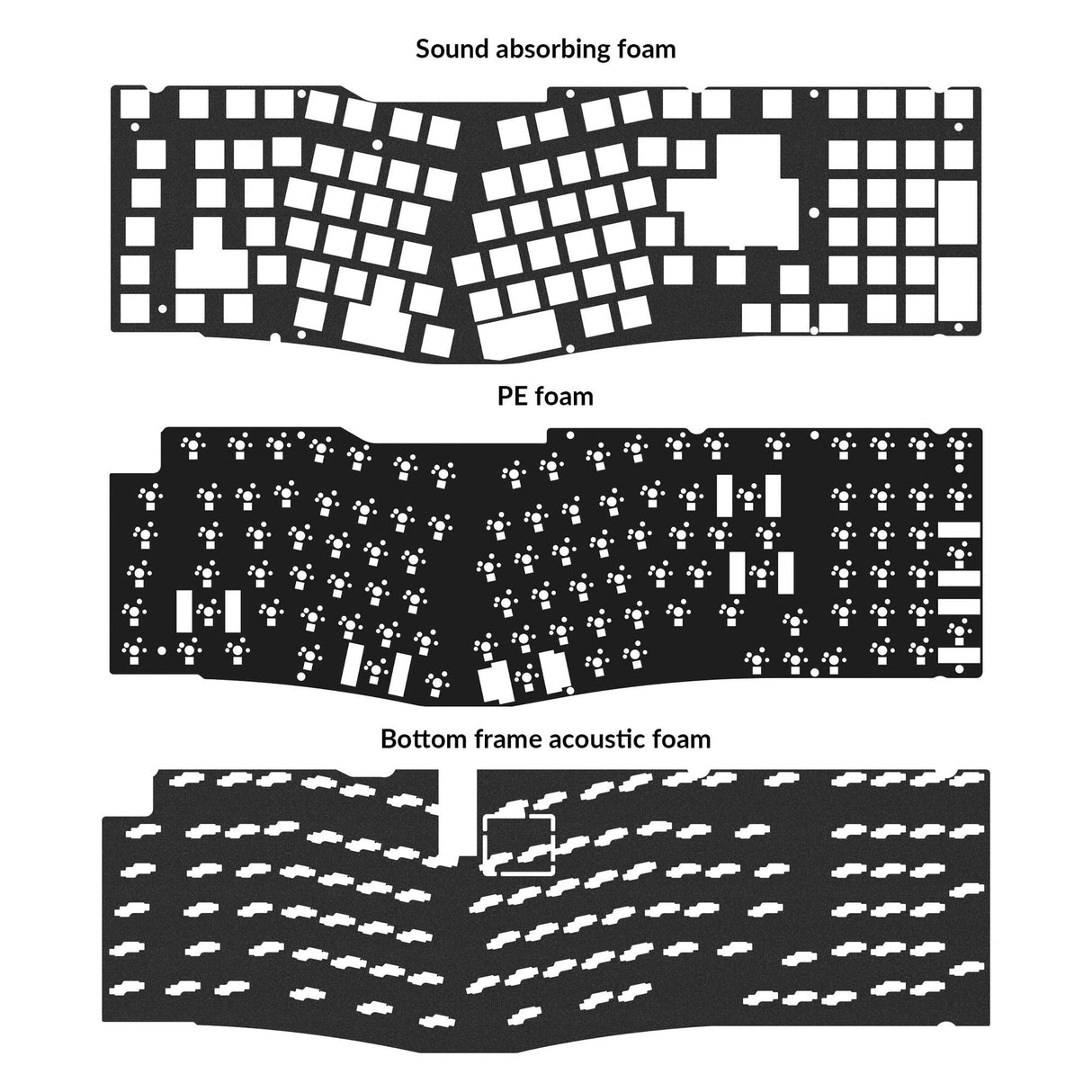 Kit di aggiornamento acustico Keychron Q13 Pro