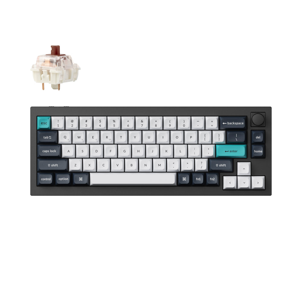 Tastiera meccanica personalizzata wireless Keychron Q2 Max QMK/VIA (layout US ANSI)