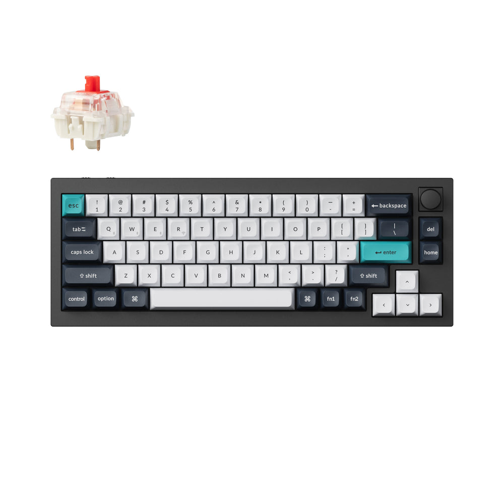 Tastiera meccanica personalizzata wireless Keychron Q2 Max QMK/VIA (layout US ANSI)
