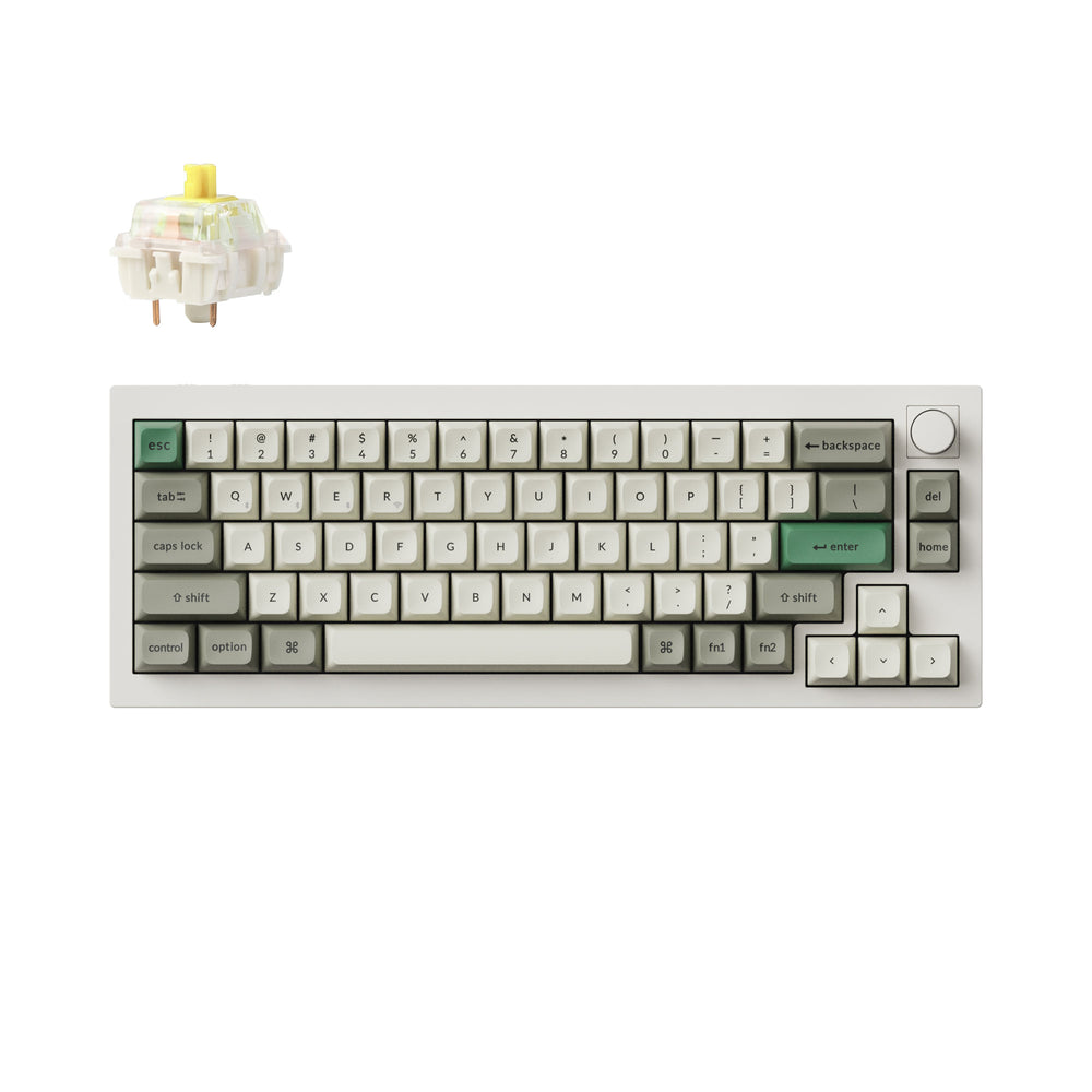 Tastiera meccanica personalizzata wireless Keychron Q2 Max QMK/VIA (layout US ANSI)