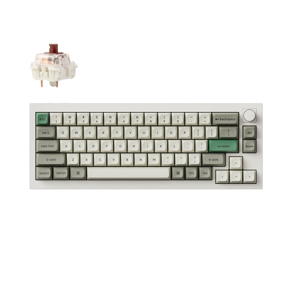 Tastiera meccanica personalizzata wireless Keychron Q2 Max QMK/VIA (layout US ANSI)
