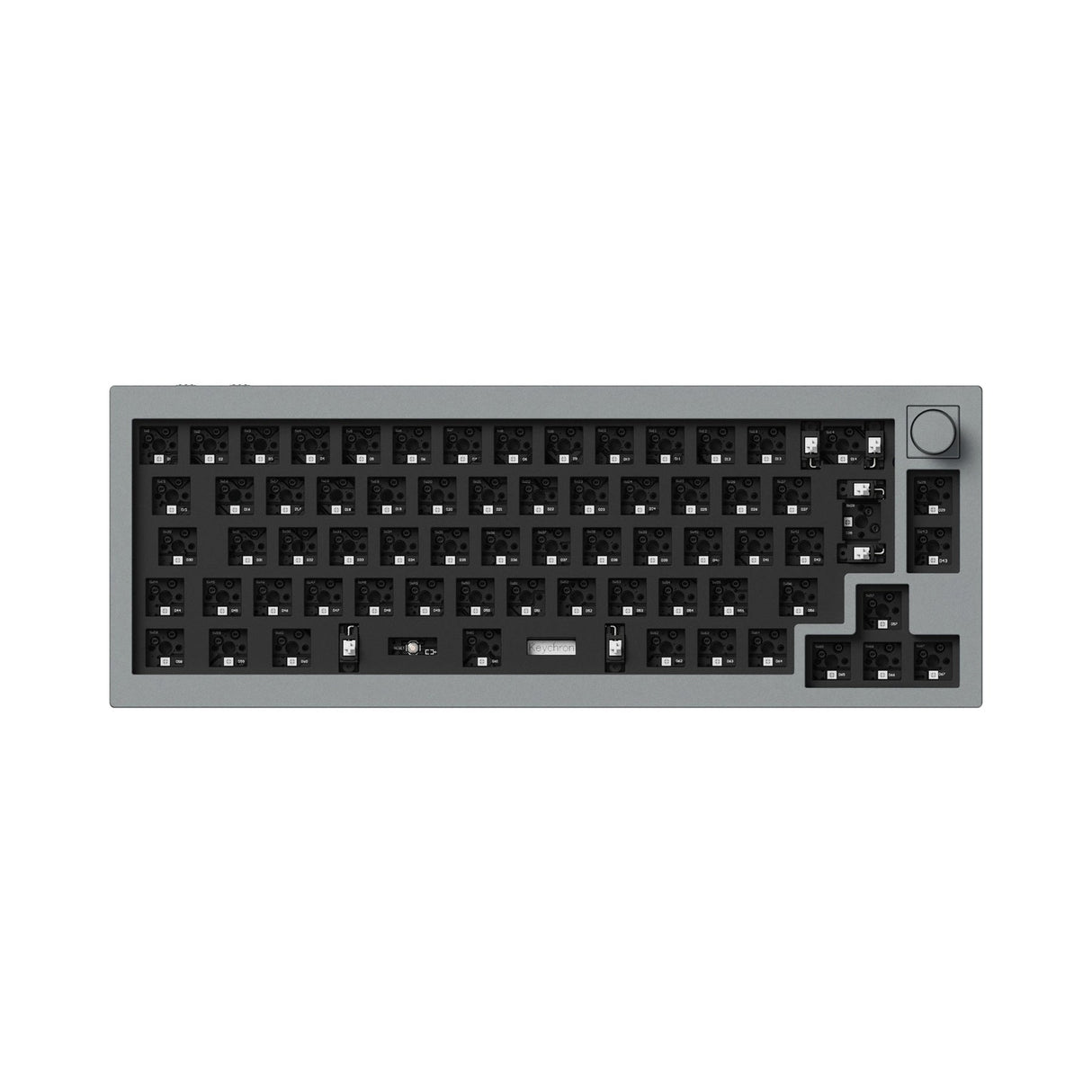 Keychron Q2 Pro QMK/VIA Collezione di layout ISO di tastiere meccaniche personalizzate wireless
