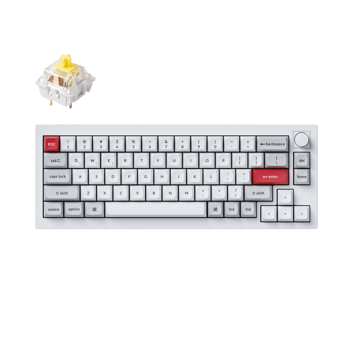 Keychron Q2 Pro QMK/VIA tastiera meccanica senza fili