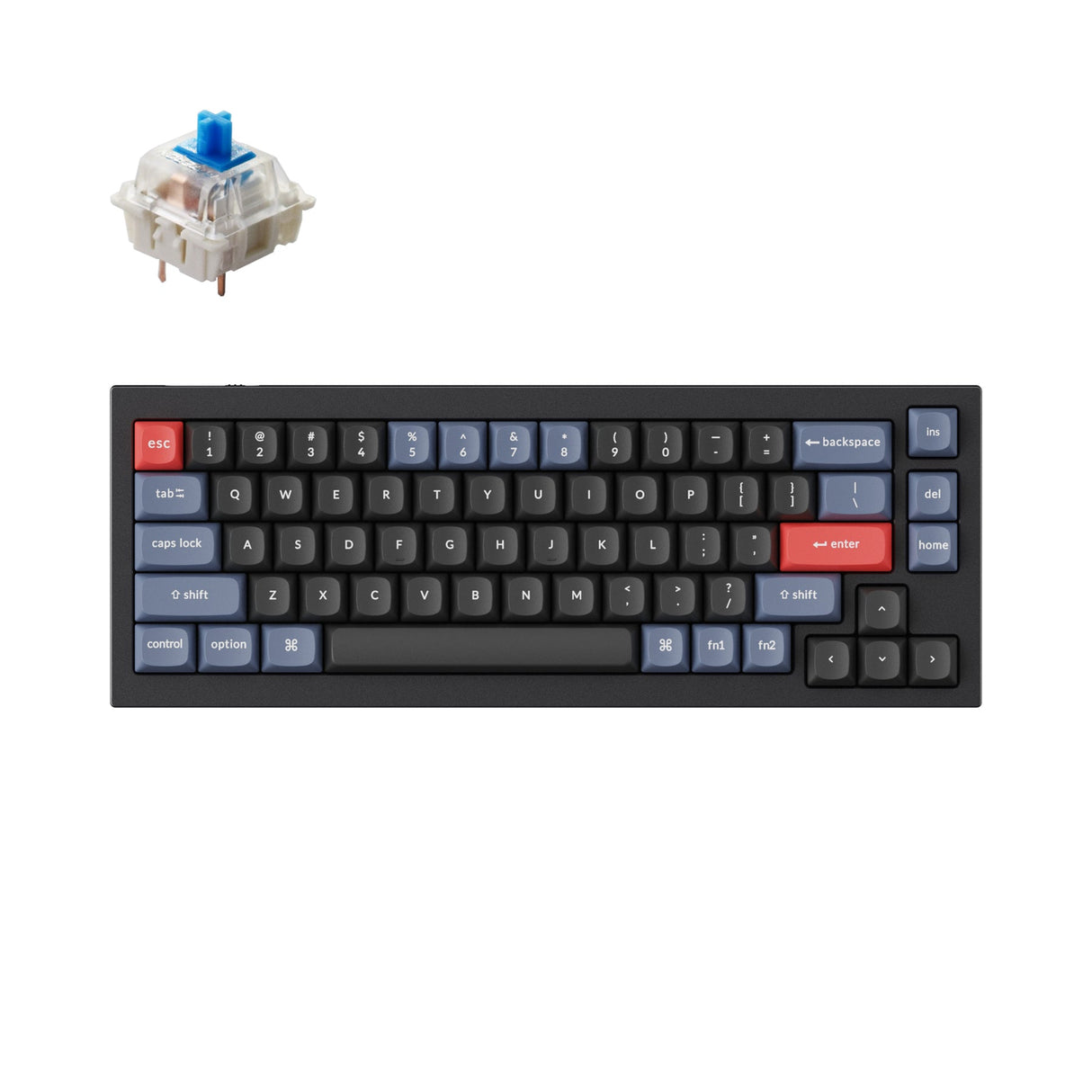 Tastiera meccanica personalizzata Keychron Q2 QMK (layout ANSI USA)