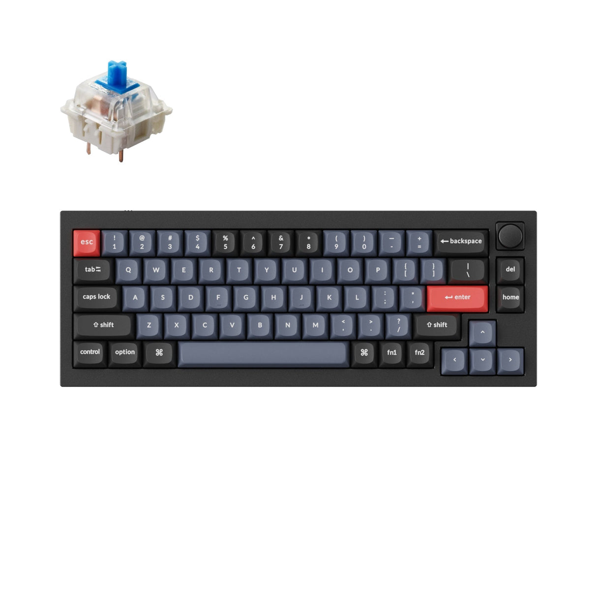 Tastiera meccanica personalizzata Keychron Q2 QMK (layout ANSI USA)