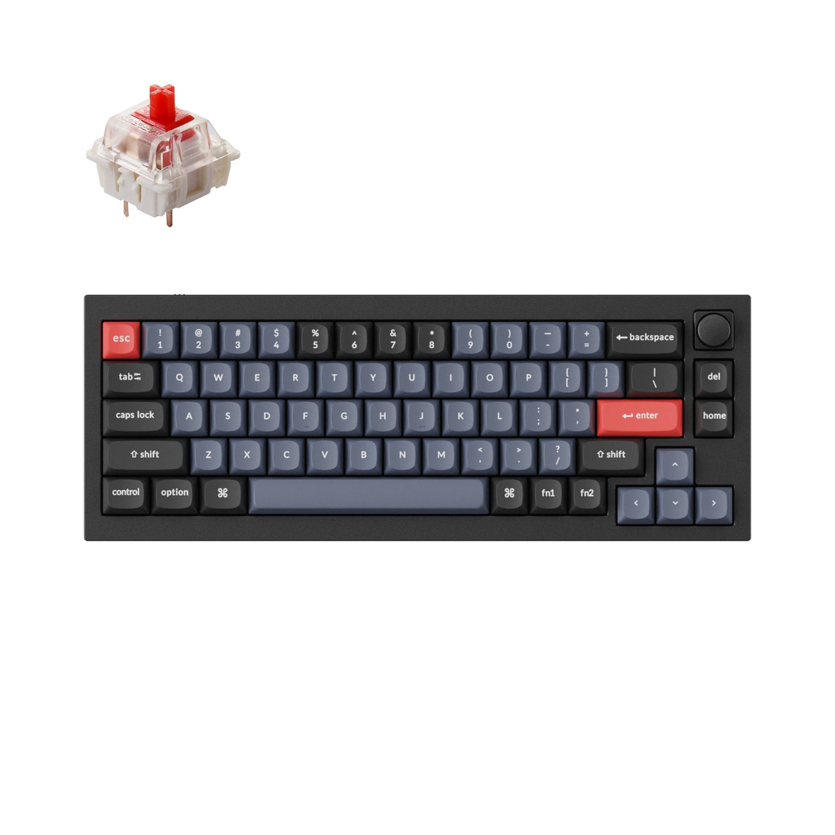 Tastiera meccanica personalizzata Keychron Q2 QMK (layout ANSI USA)