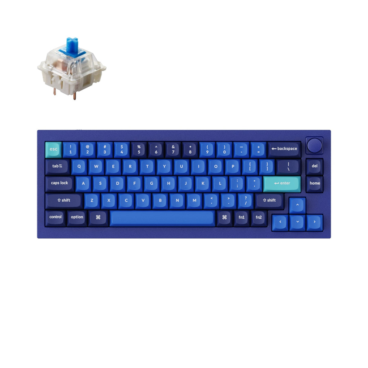 Tastiera meccanica personalizzata Keychron Q2 QMK (layout ANSI USA)