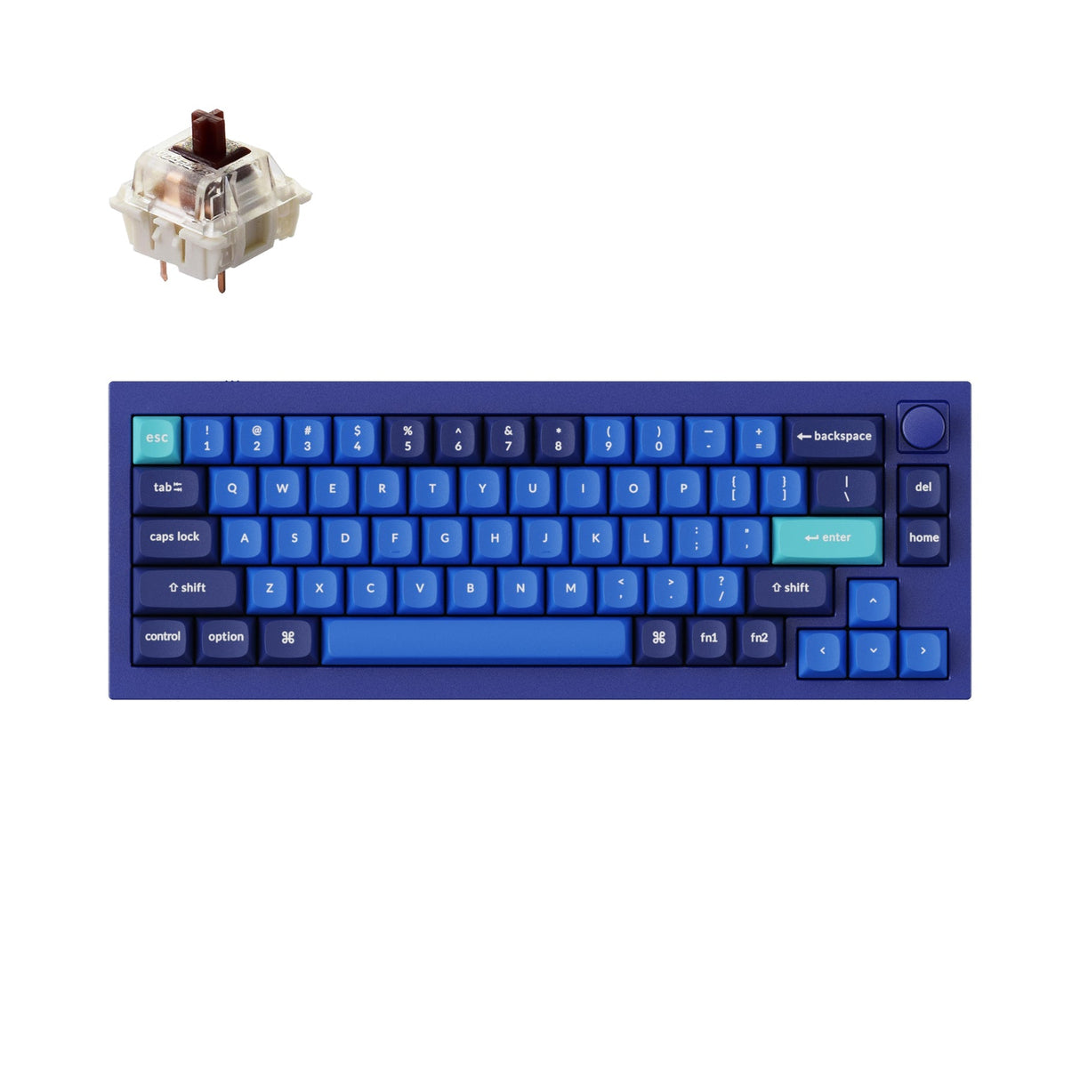 Tastiera meccanica personalizzata Keychron Q2 QMK (layout ANSI USA)