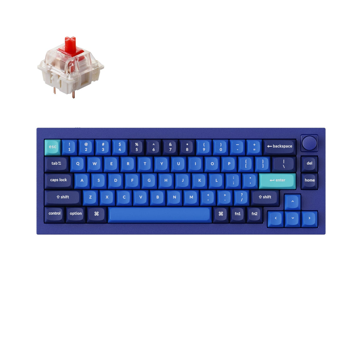 Tastiera meccanica personalizzata Keychron Q2 QMK (layout ANSI USA)